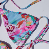 Beatrix Top — Psychedelic Poppy