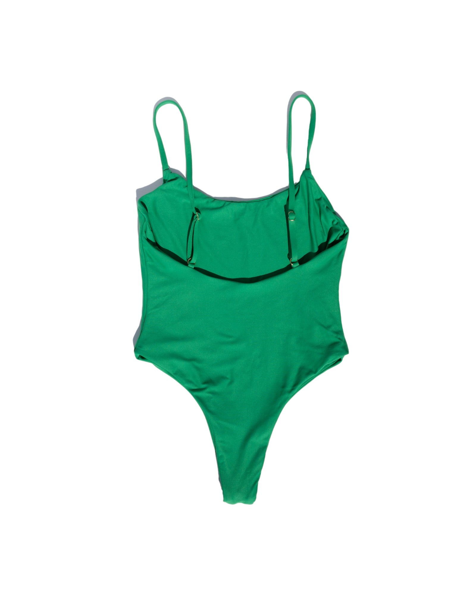 back of Nellie one piece in High Tropic