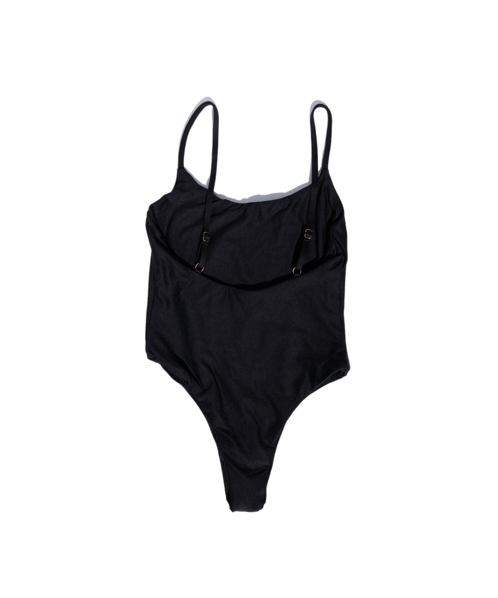 back of Nellie one piece in Black Sands