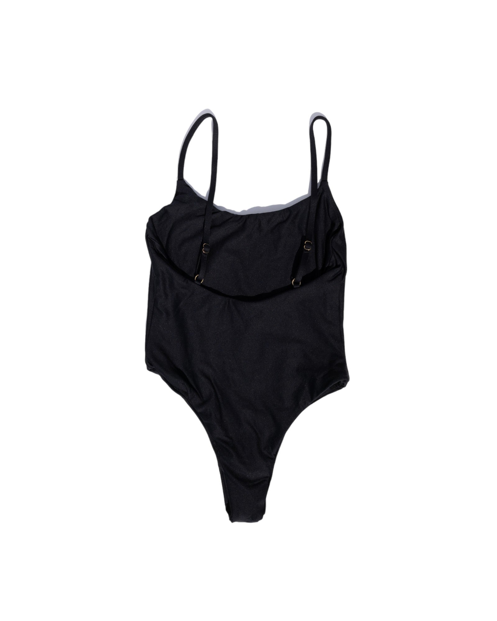 back of Nellie one piece in Black Sands